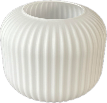 Opal mouth-blown glass shade series