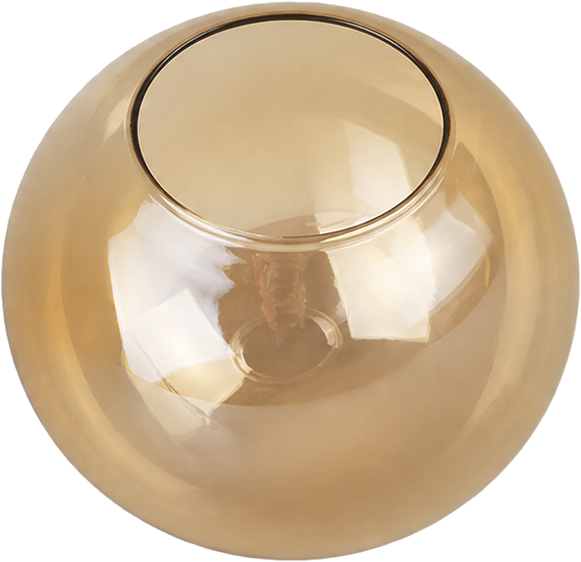 Transparent mouth-blown glass shade series