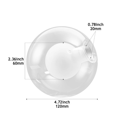 CY780-120-T Glass lamp
