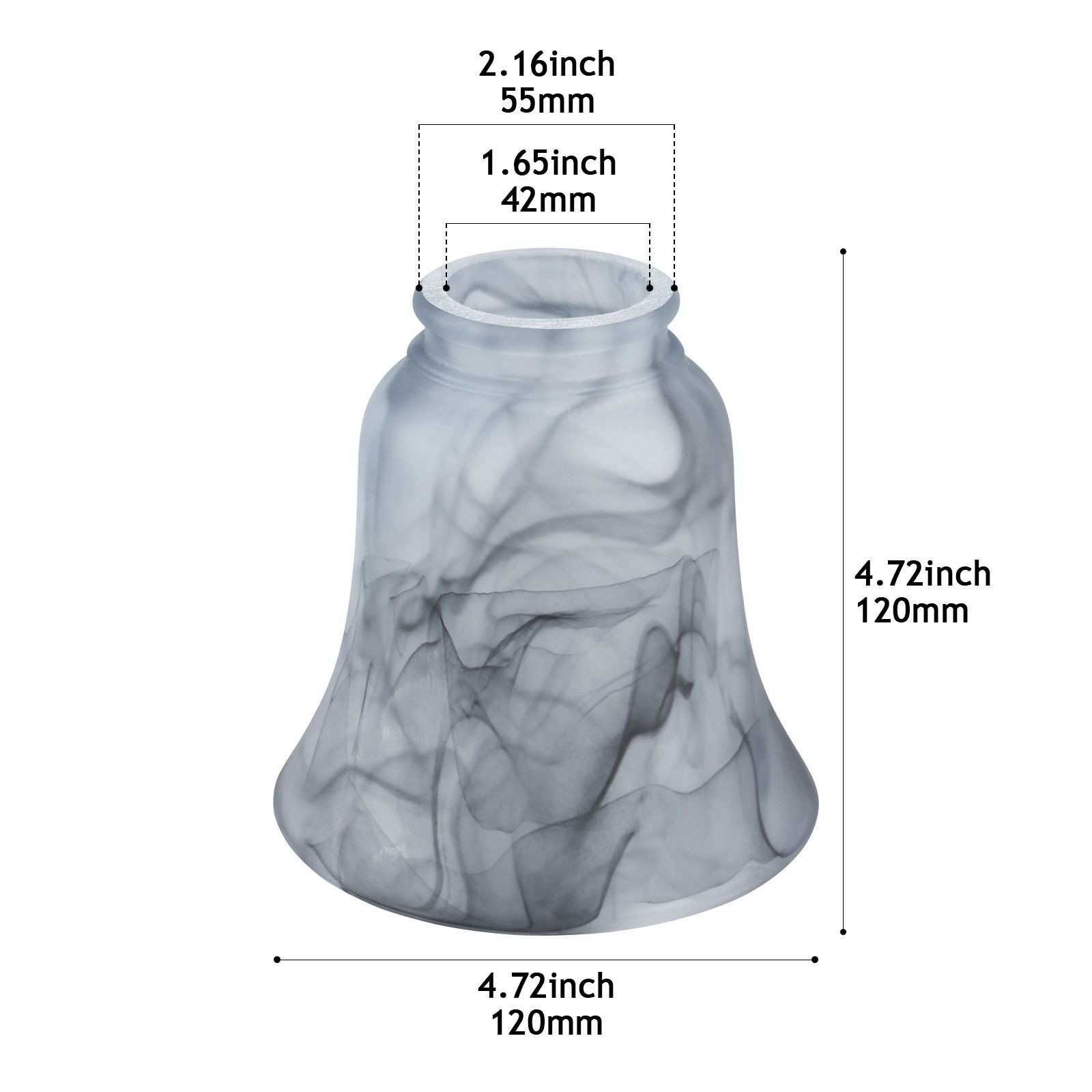 Alabaster Lamp glasses