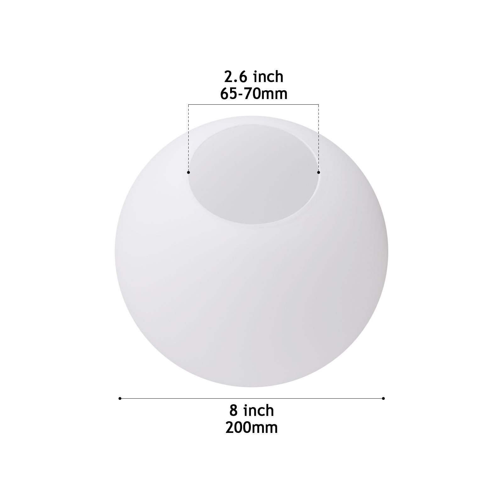 CY001-200 PAINTED WHITE