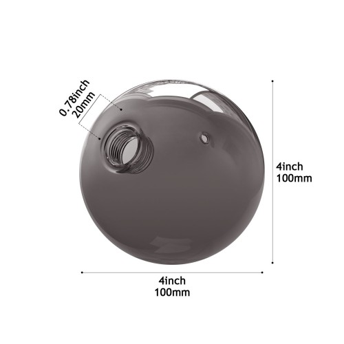 CY700-100 GRAY Glass lamp