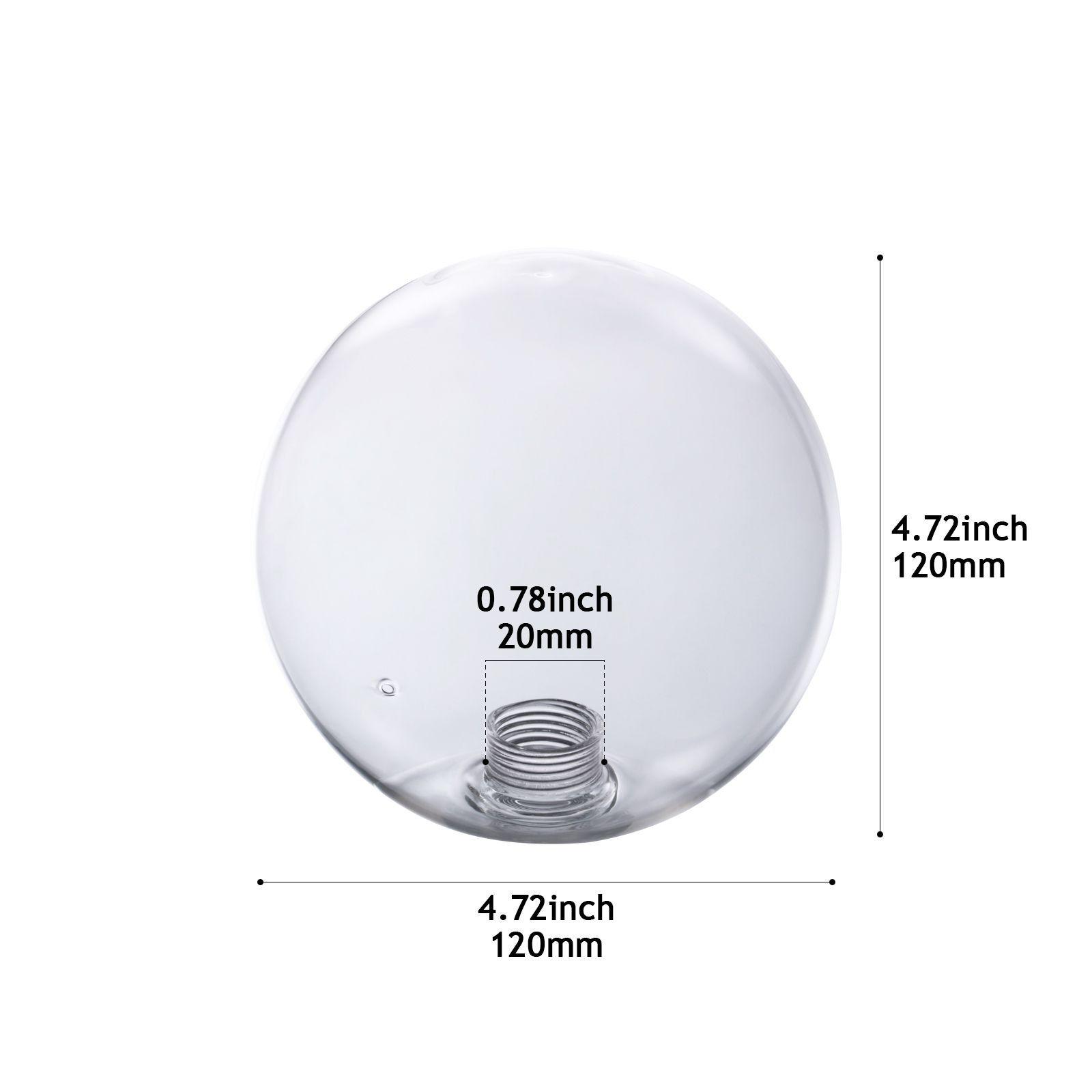 CY700-120 T Glass lamp