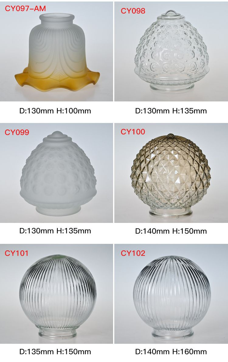 CY097-AM-102 Glass lamp