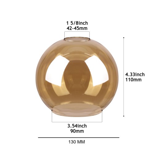 Glass lamp CY002-130 AM