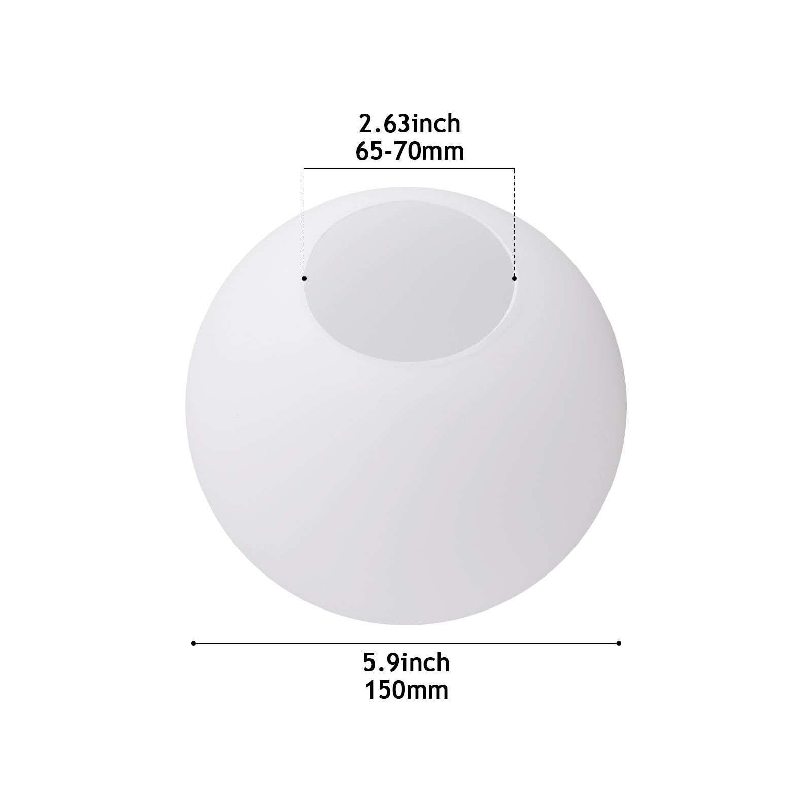 CY001-150 PAINTED WHITE