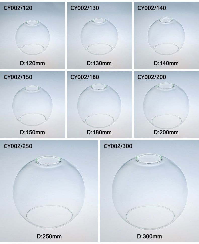 Polished Glass lamp CY002