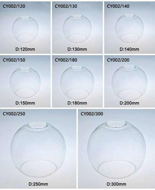 Polished Glass lamp CY002