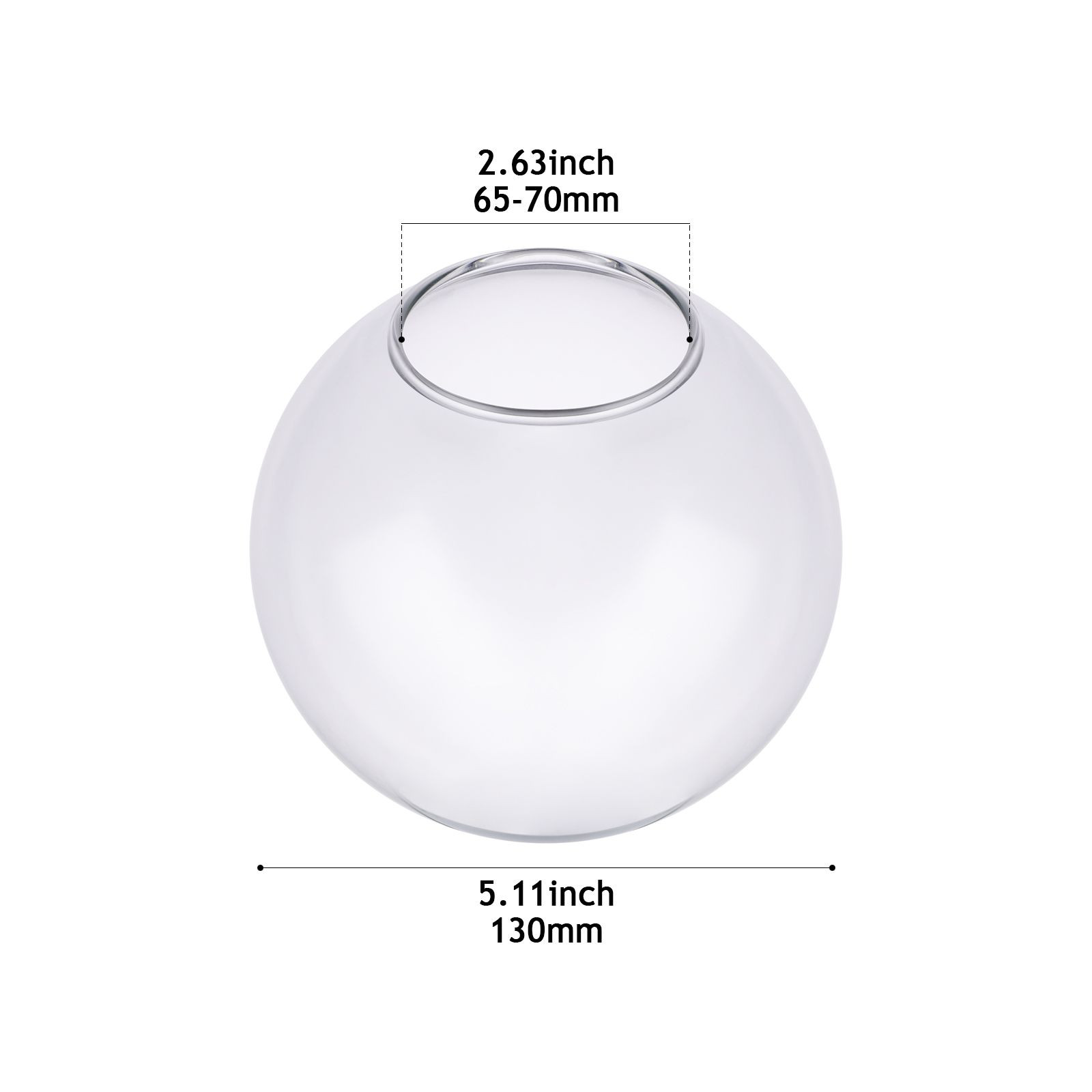 CY001-130 Glass lamp