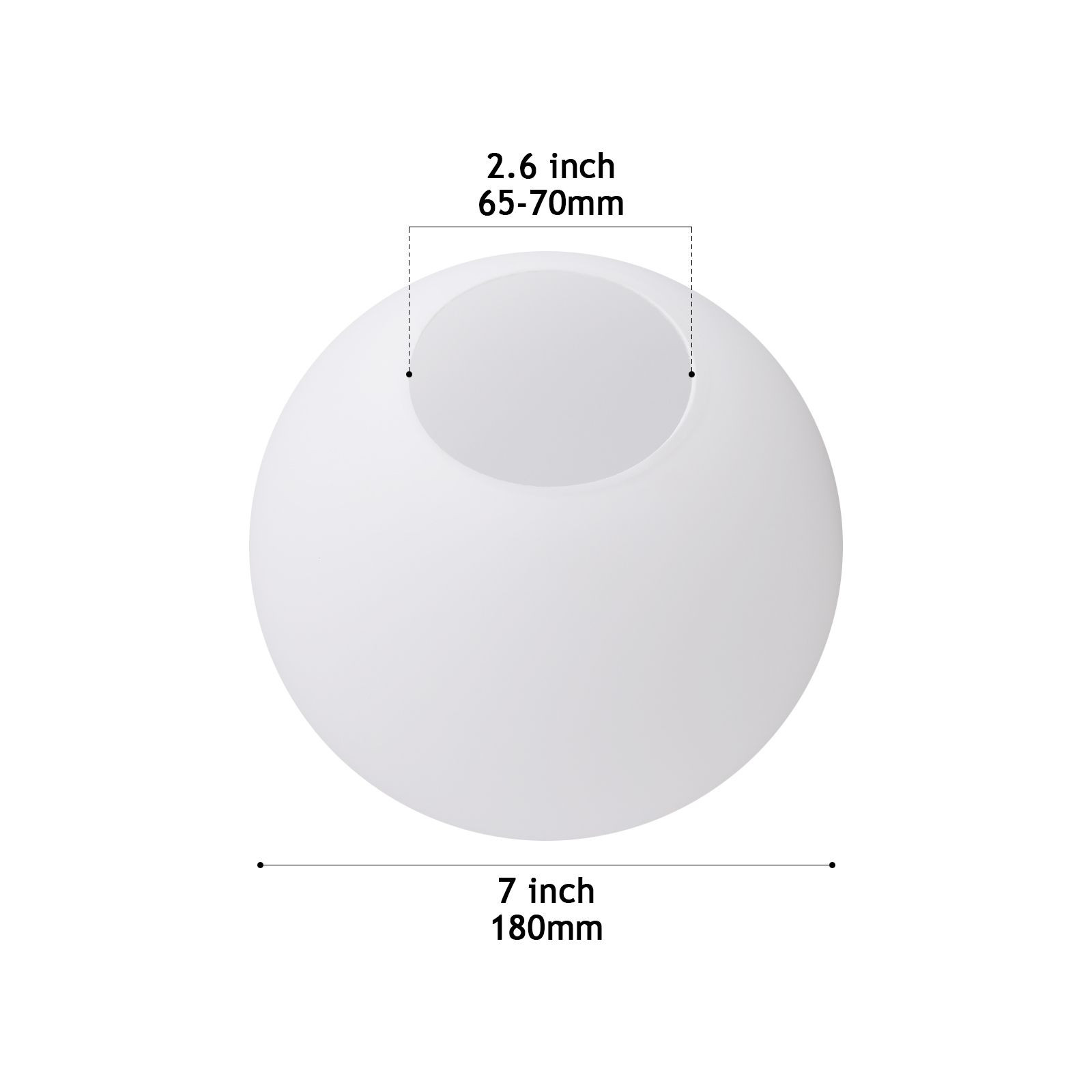 CY001-180 PAINTED WHITE