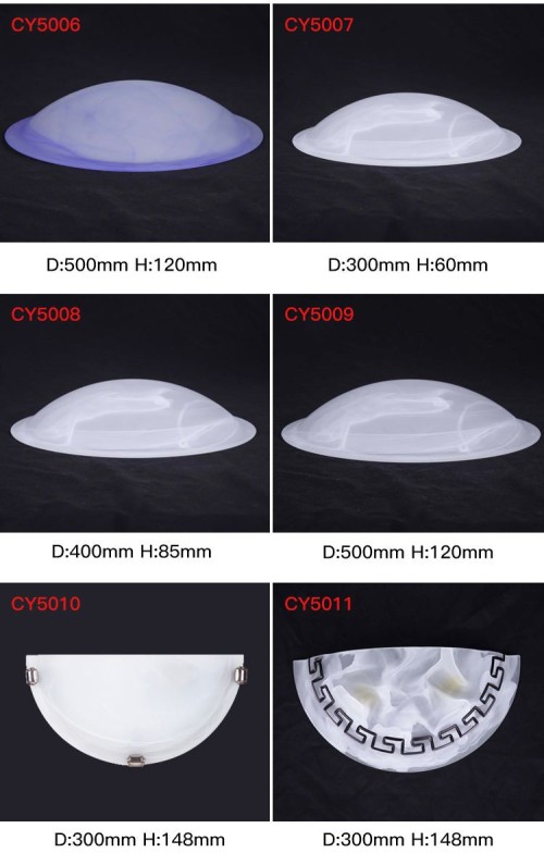 Alabaster Glass Lamp